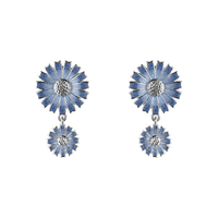 GEORG JENSEN DAISY ØRERINGE I SØLV