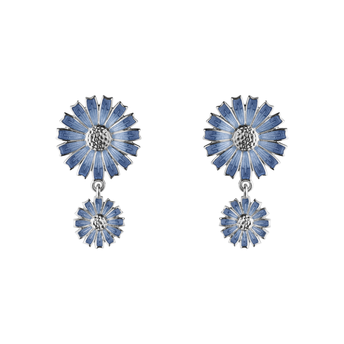 GEORG JENSEN DAISY ØRERINGE I SØLV