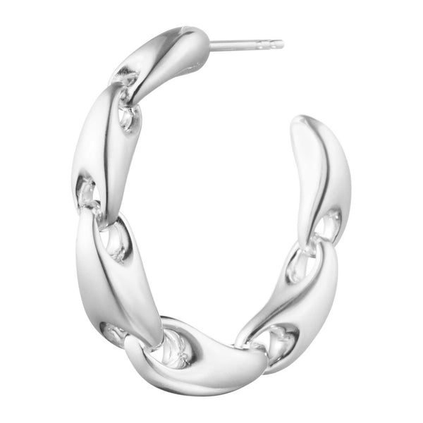 Georg Jensen Reflect Large Single Hoop i sterlingsølv