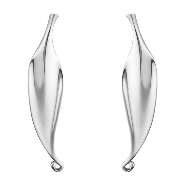 Georg Jensen Vivianna Torun Plume øreringe i sterlingsølv
