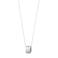 Georg Jensen Fusion halskæde i hvidguld med diamanter