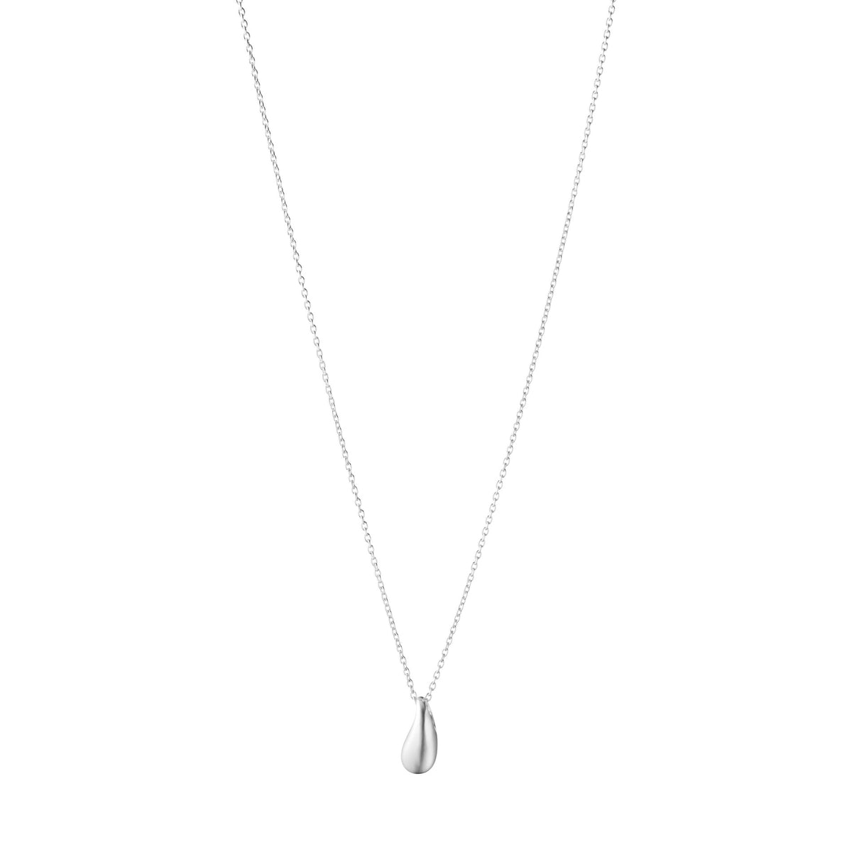 Georg Jensen Reflect Mini halskæde i sterlingsølv med dråbe