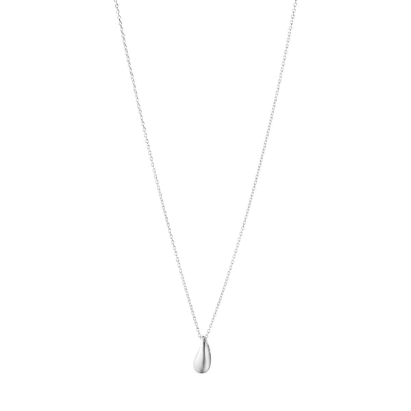 Georg Jensen Reflect Mini halskæde i sterlingsølv med dråbe