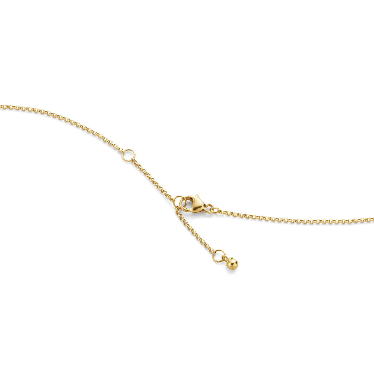 Lås på Georg Jensen Moonlight Grapes halskæde i guld