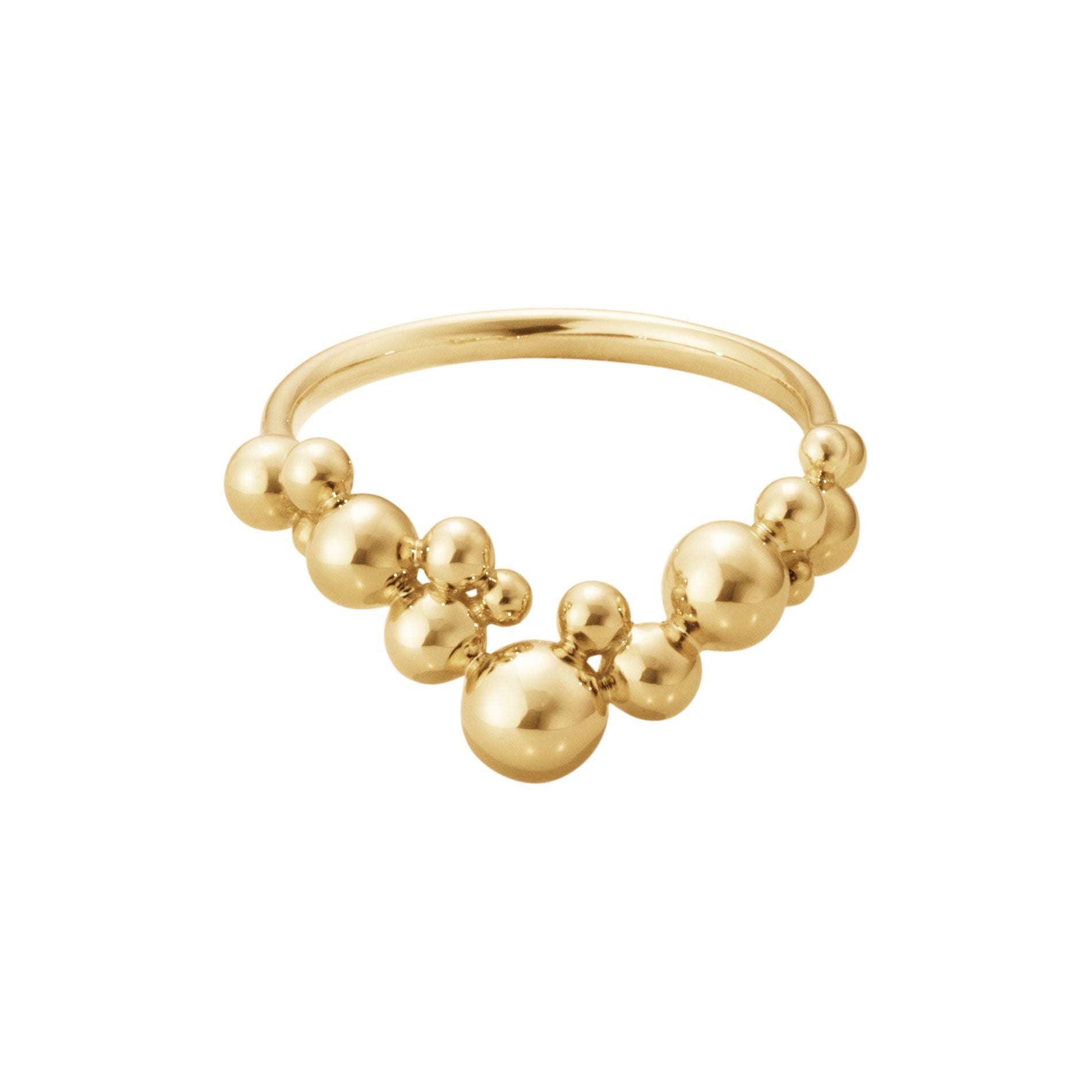 Georg Jensen Moonlight Grapes ring i 18 karat guld