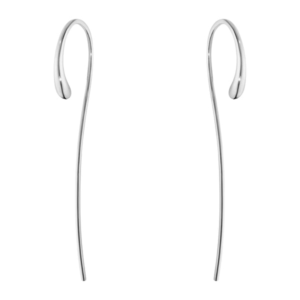 Georg Jensen Mercy lange øreringe i sterlingsølv