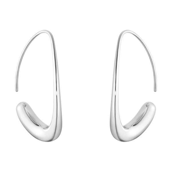 Georg Jensen Offspring Hoop øreringe i sterlingsølv