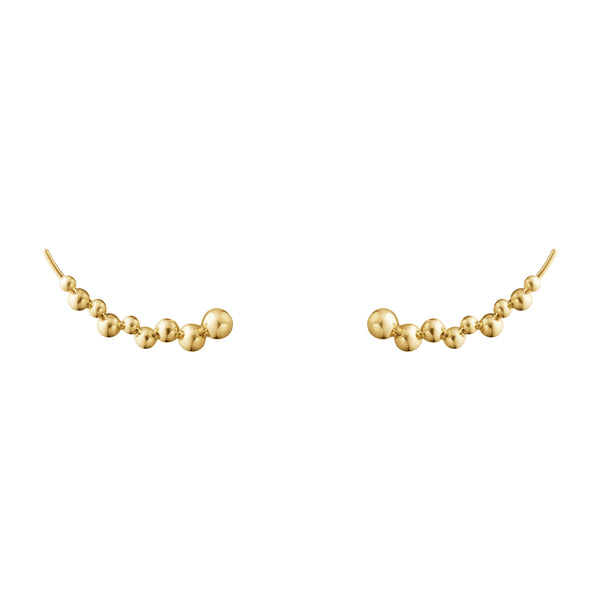Georg Jensen Moonlight Grapes Long earcuff i 18 karat guld