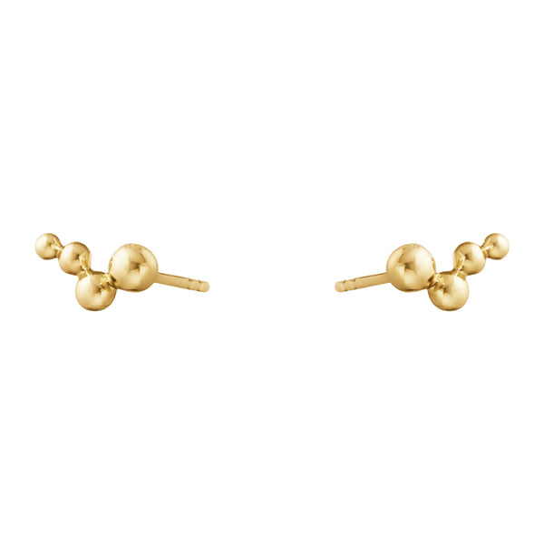 Georg Jensen Moonlight Grapes ørestikker i 18 karat guld