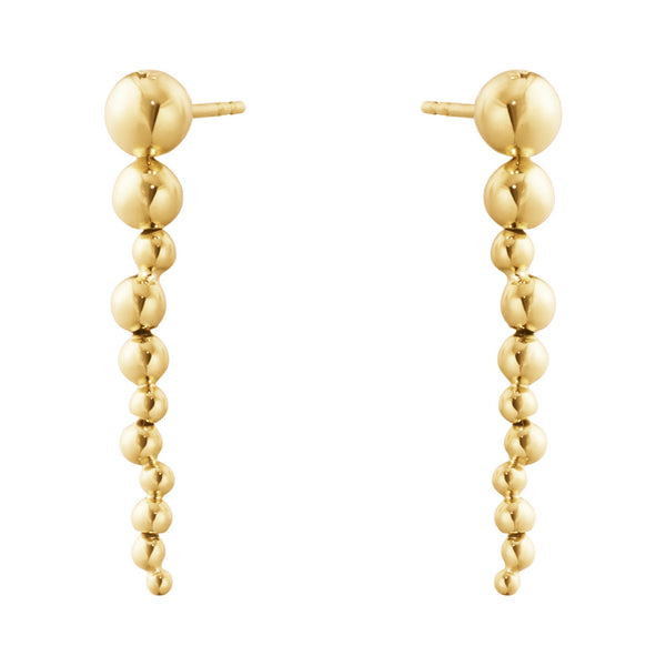Georg Jensen Moonlight Grapes Long øreringe i 18 karat guld