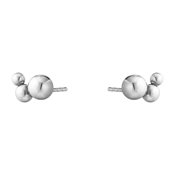 Georg Jensen Moonlight Grapes Small ørestikker i sterlingsølv