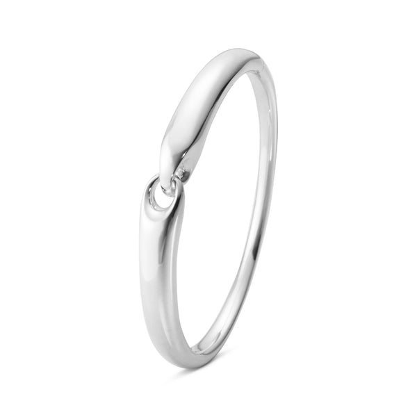 Georg Jensen Reflect armring i sterlingsølv med hængsellås