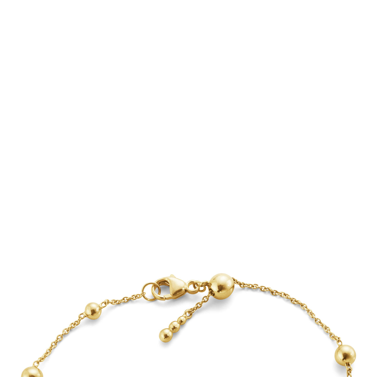 Skydelås på Georg Jensen Moonlight Grapes armbånd i guld