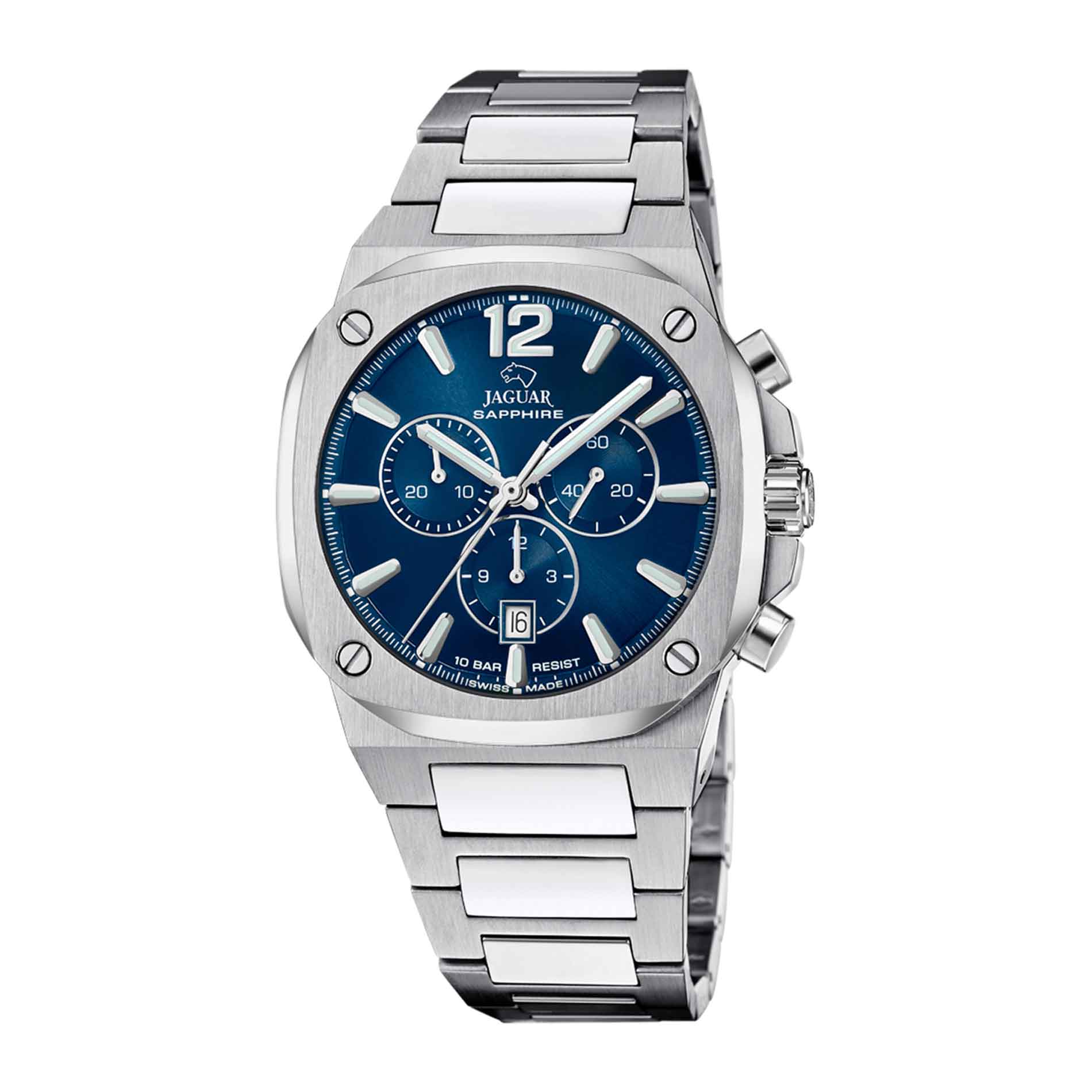 Jaguar Executive Rondcarré Chronograph Blue