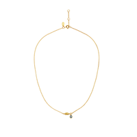 MAANESTEN HALSKÆDE I FORGYLDT