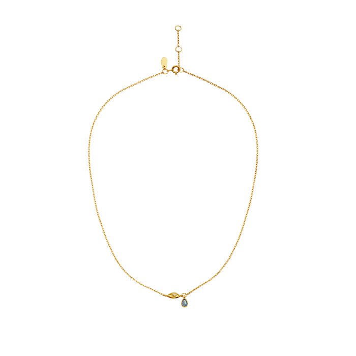 MAANESTEN HALSKÆDE I FORGYLDT