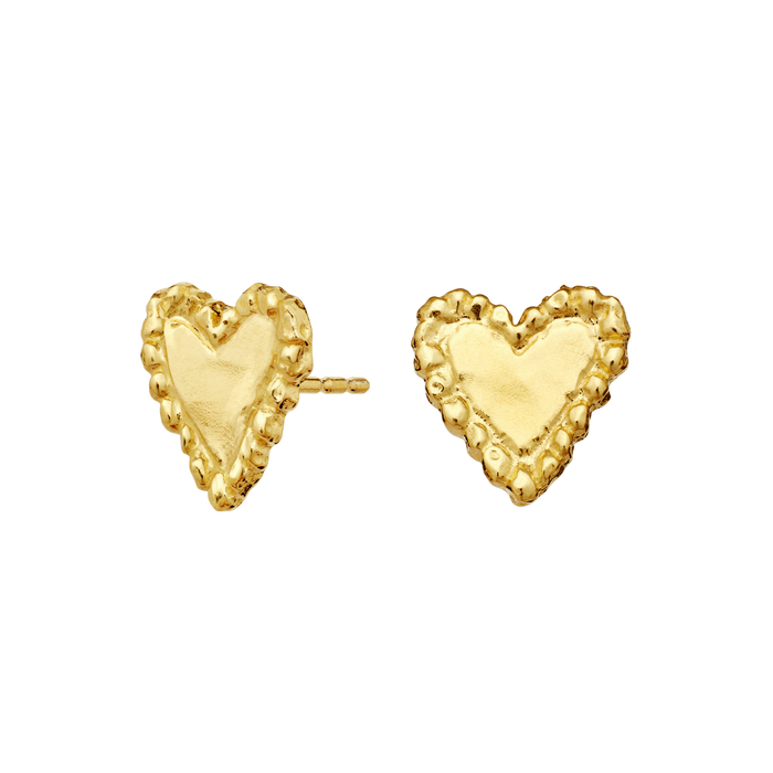 MAANESTEN ØRERINGE I FORGYLDT