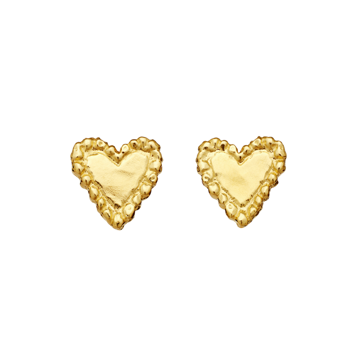 MAANESTEN ØRERINGE I FORGYLDT