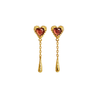 MAANESTEN ØRERINGE I FORGYLDT