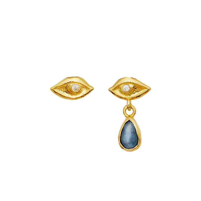 MAANESTEN ØRERINGE I FORGYLDT