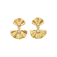 MAANESTEN ØRERINGE I FORGYLDT