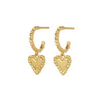 MAANESTEN ØERINGE I FORGYLDT