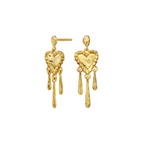 MAANESTEN ØRERINGE I FORGYLDT