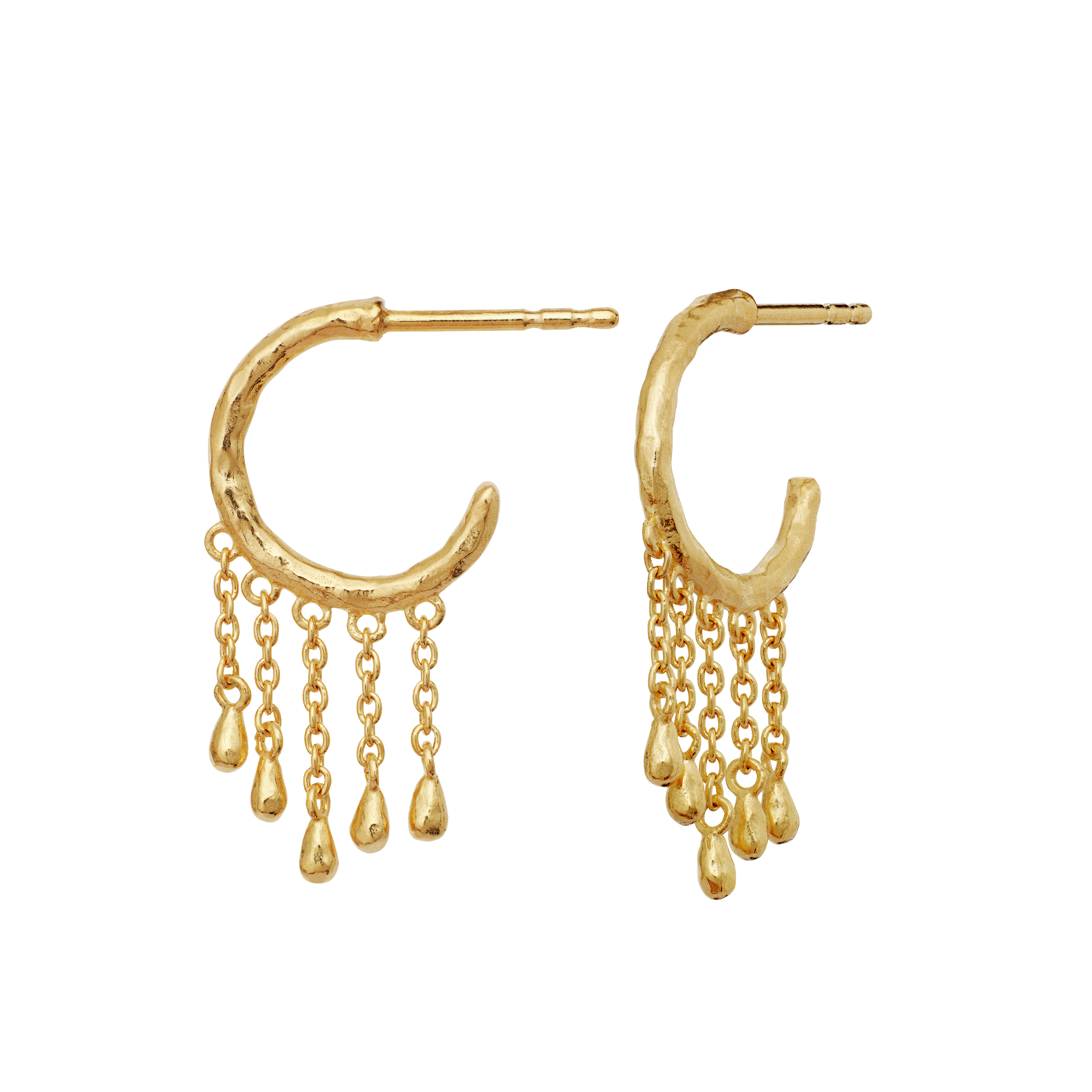 MAANESTEN ØRERINGE I FORGYLDT