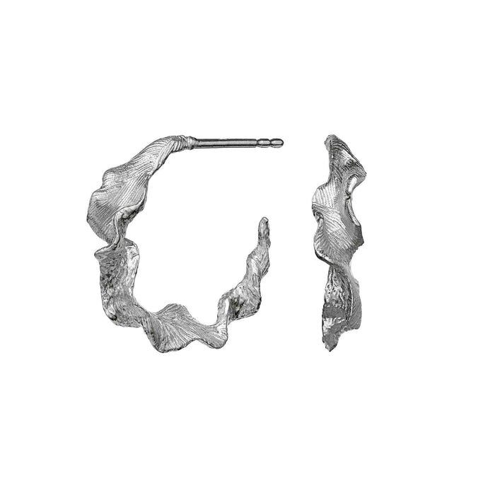 Maanesten Nino øreringe i sølv