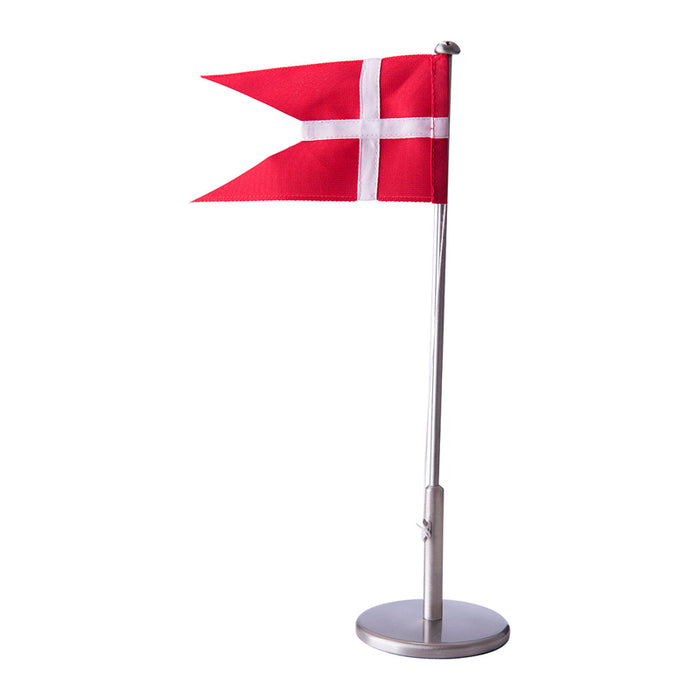 Bordflag uden motiver med dannebro