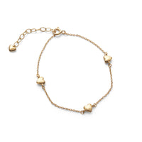 Pernille Corydon armbånd i forgyldt