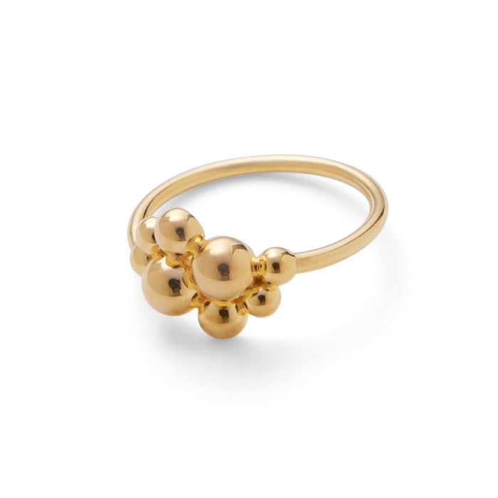 Pernille Corydon ring i forgyldt