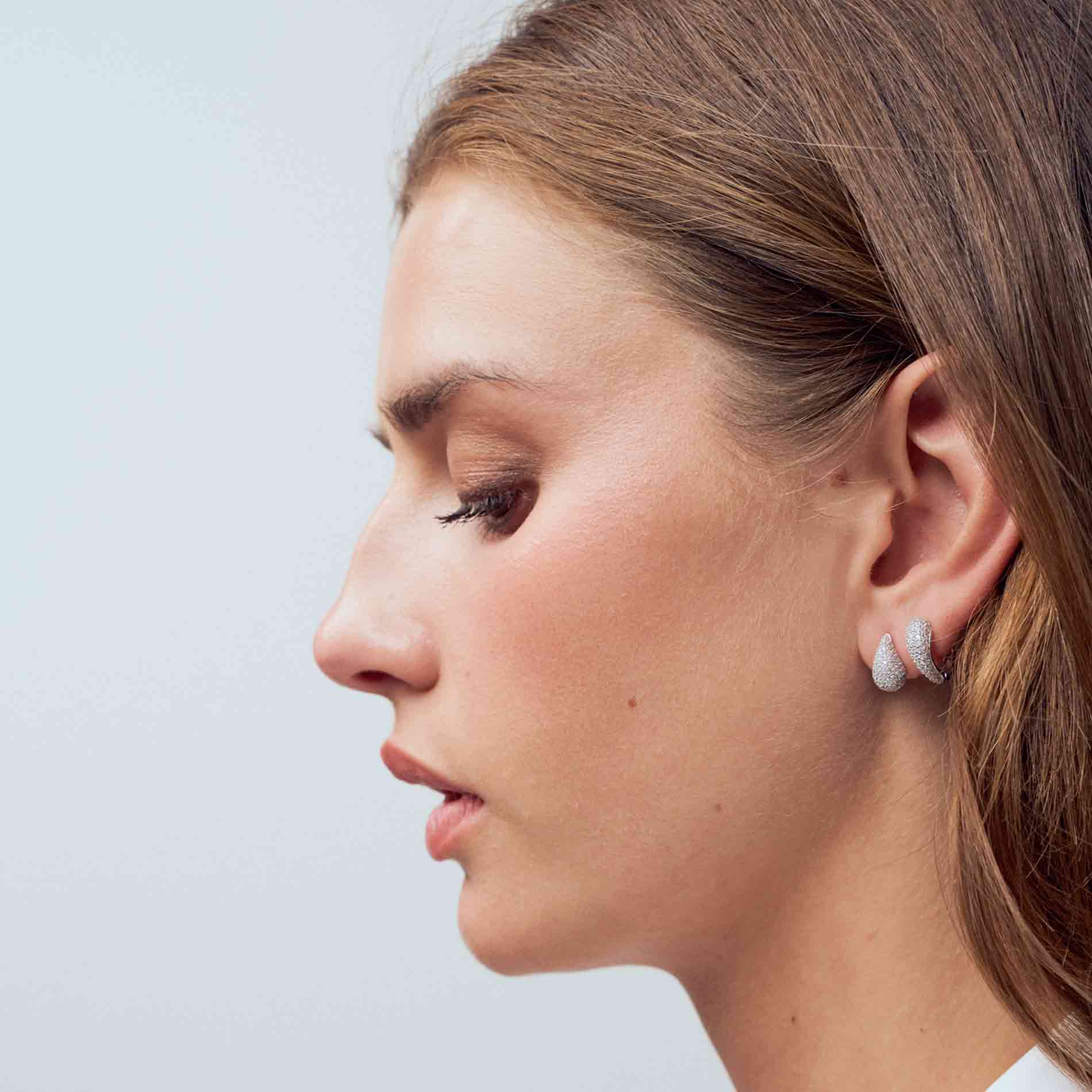 SIF JAKOBS ØRERINGE I SØLV