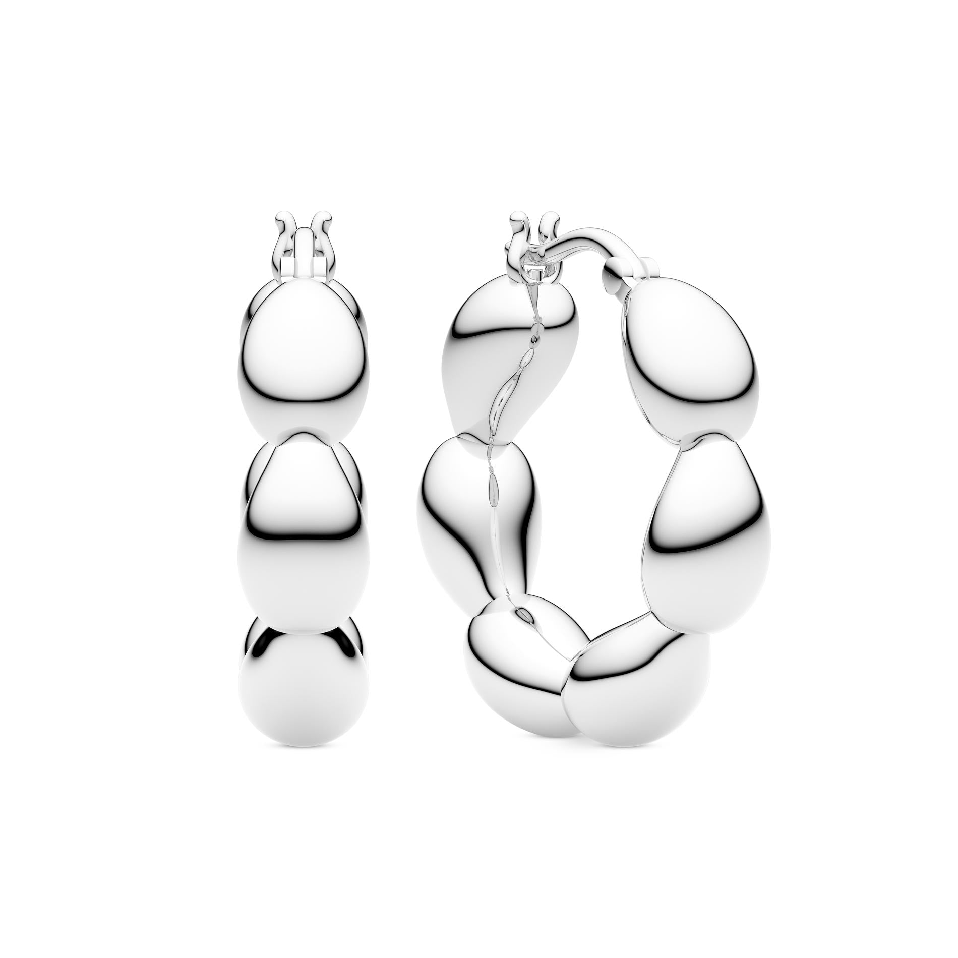 SIF JAKOBS ØRERINGE I SØLV