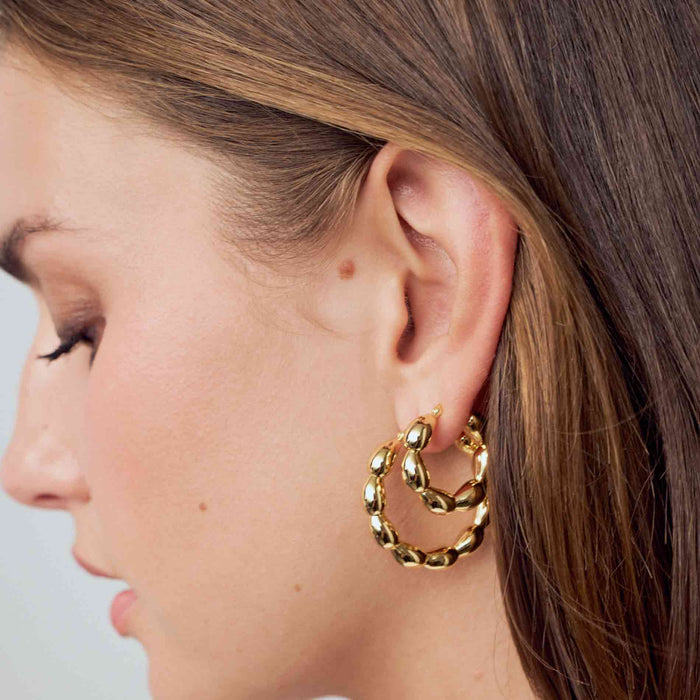 SIF JAKOBS ØRERINGE I FORGYLDT