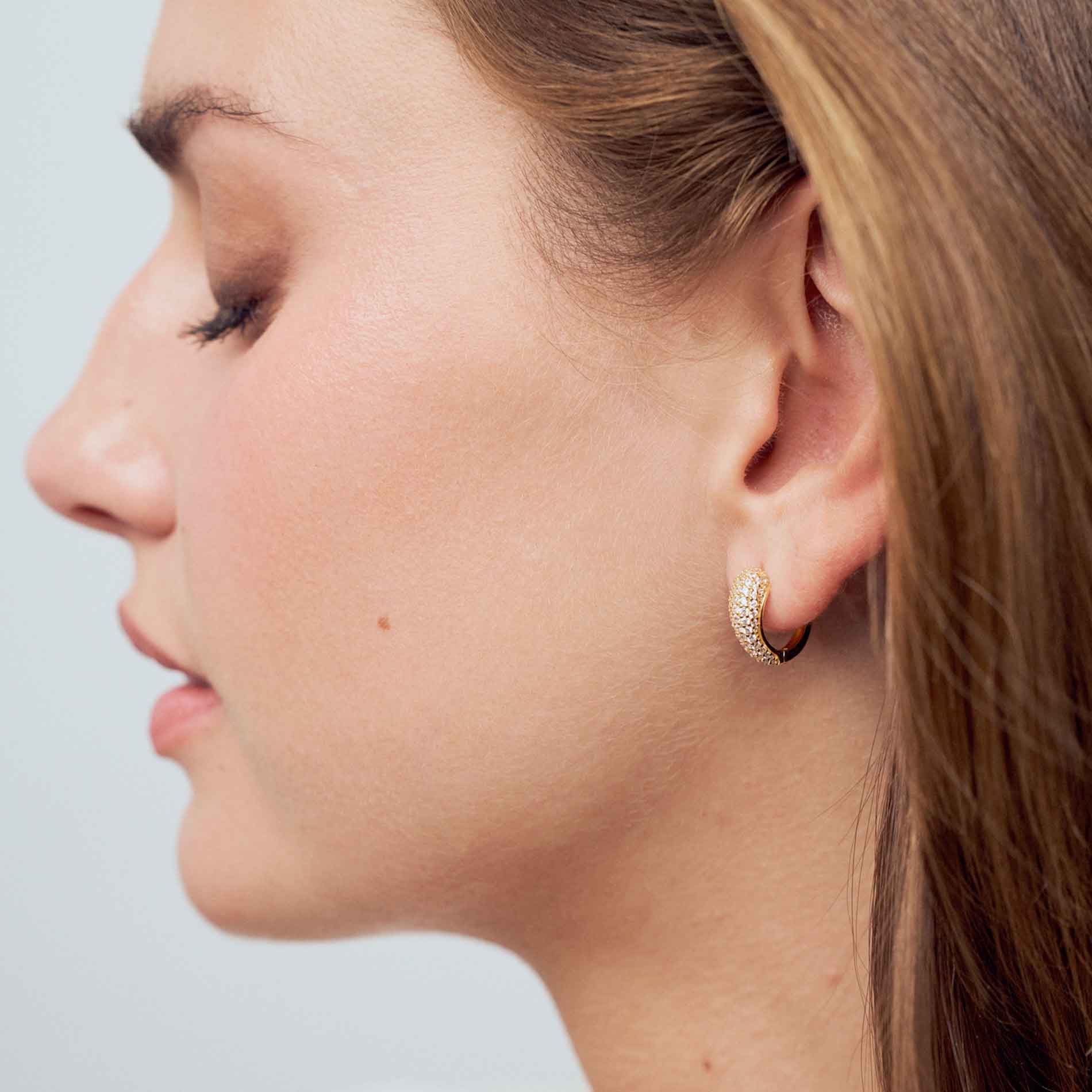 SIF JAKOBS ØRERINGE I FORGYLDT