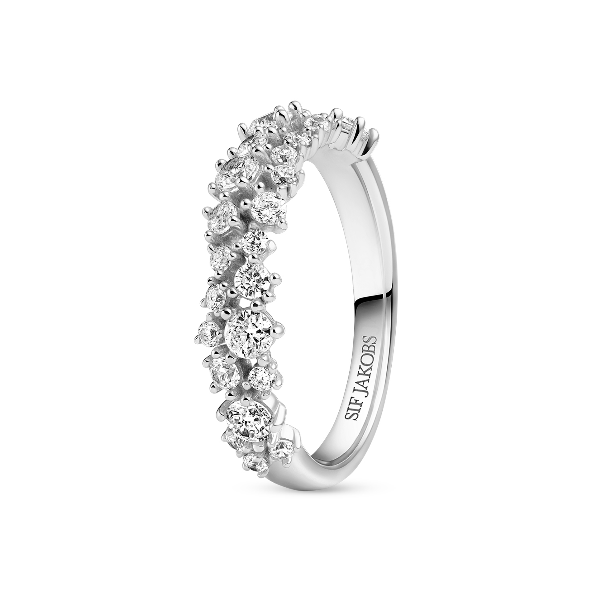 Sif Jakobs Cristallo Piccolo ring i sølv