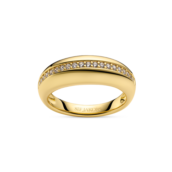 SIF JAKOBS RING I FORGYLDT