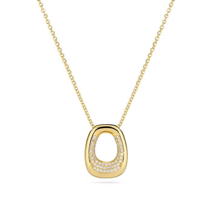 SIF JAKOBS HALSKÆDE I FORGYLDT