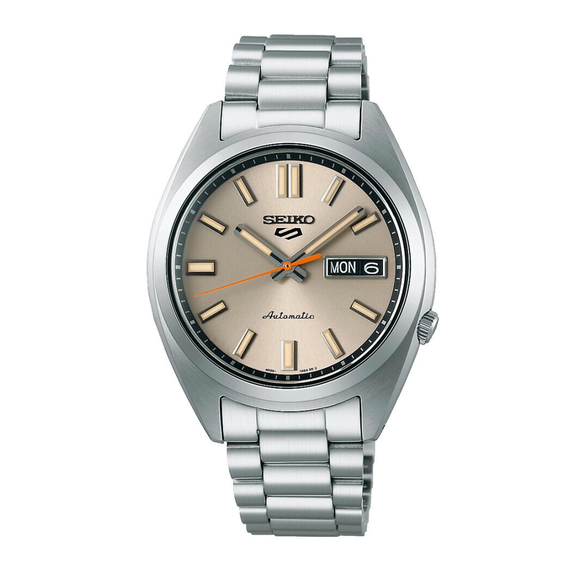 Seiko 5 Sports Automatic med champagnefarvet urskive