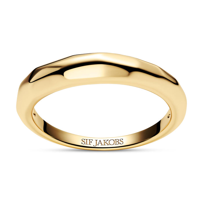Sif Jakobs ring i forgyldt