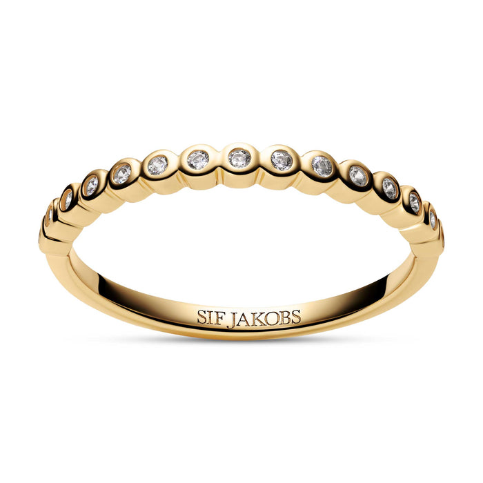 Sif Jakobs ring i forgyldt