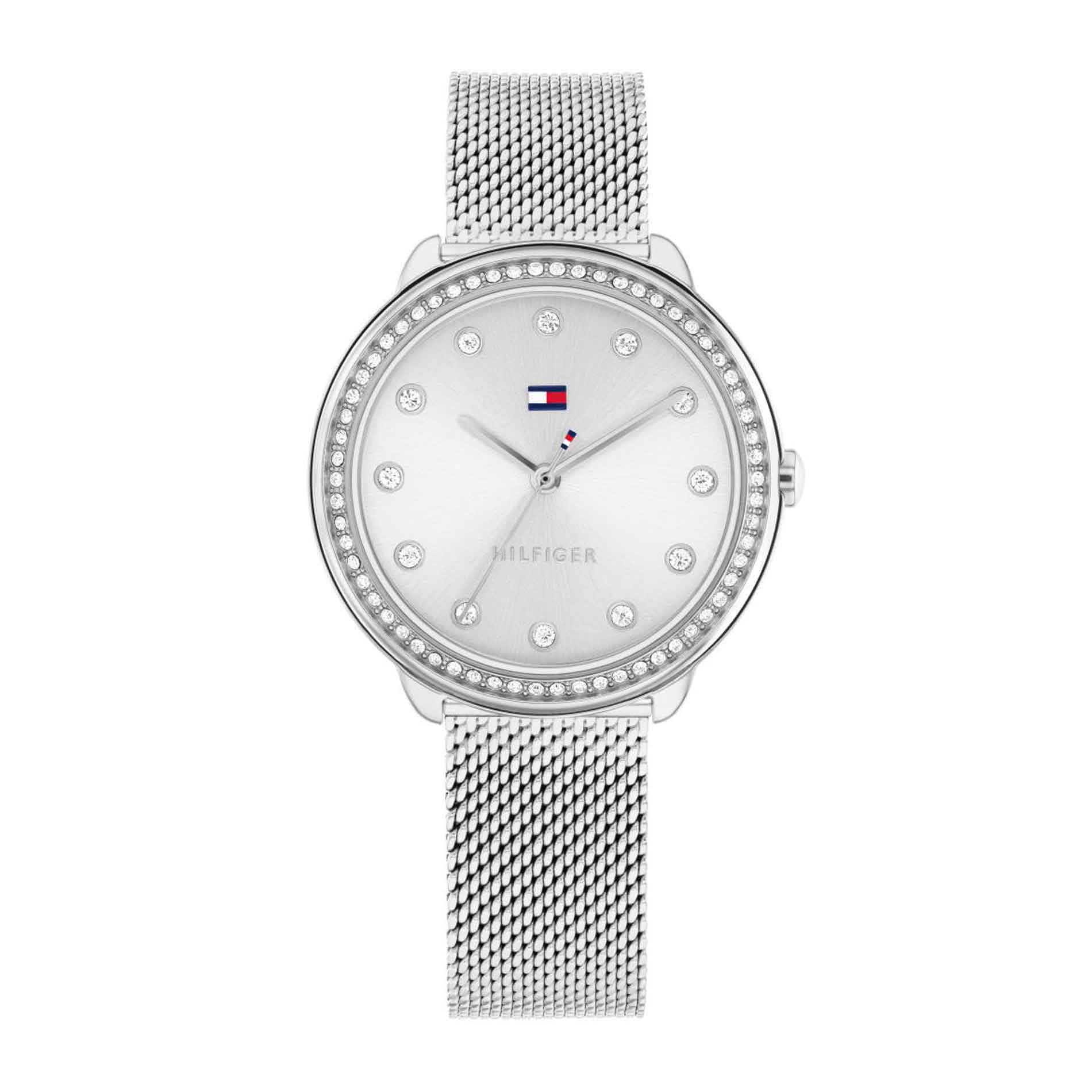 Tommy Hilfiger ur i stål med sølv skive