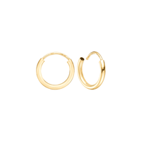 Aagaard creoler i 8 karat guld 13 mm