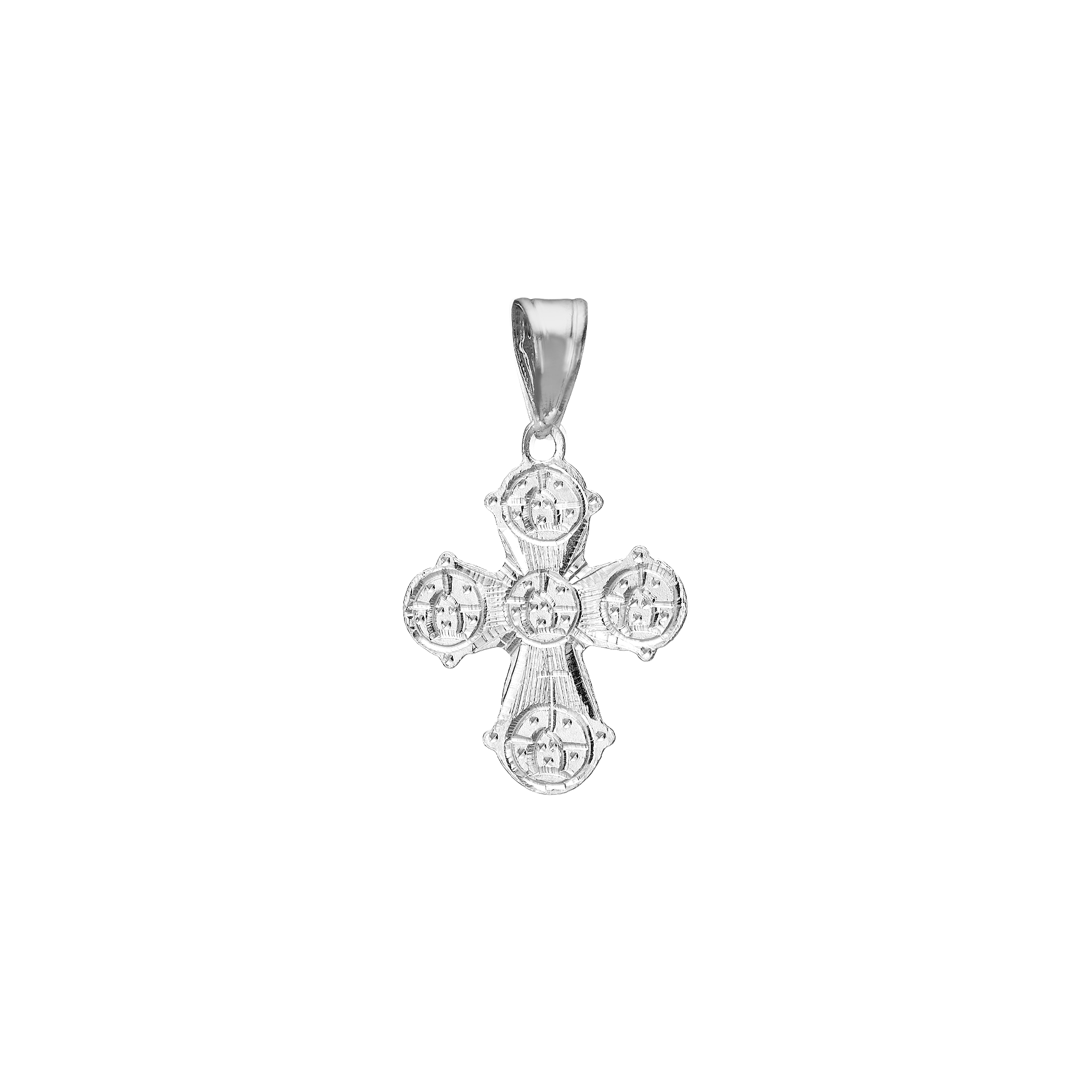 Bagside af Aagaard Dagmarkors vedhæng i 925 sterling sølv 15 x 17,5 mm