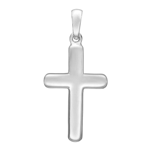 Aagaard kors vedhæng i 925 sterling sølv 14 x 18 mm