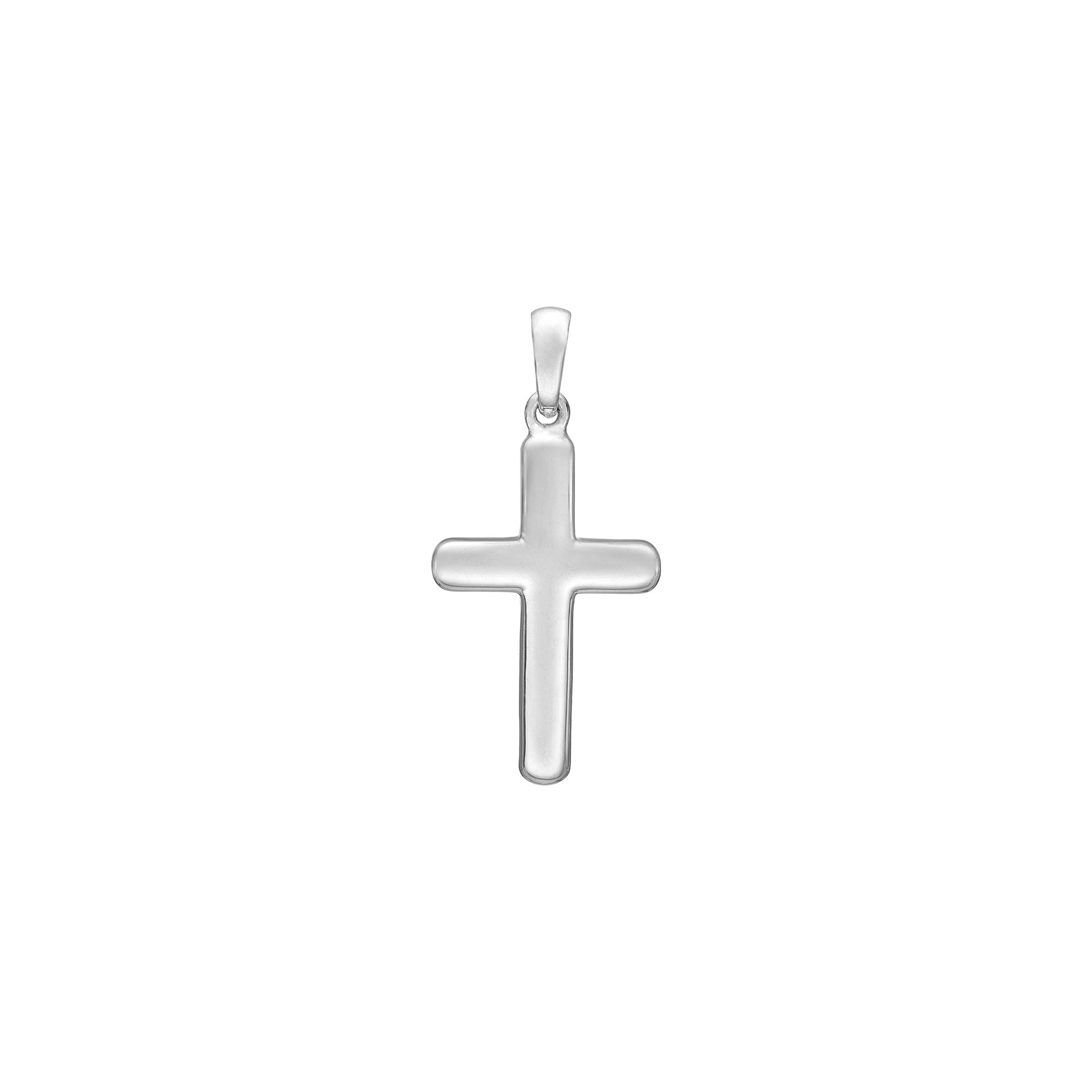 Aagaard kors vedhæng i 925 sterling sølv 14 x 18 mm