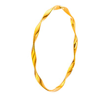 Bay by Aqua Dulce Veya Bangle armbånd i forgyldt stål