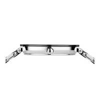 Sideprofil af Bering Ceramic 35 mm dameur med slankt elegant design