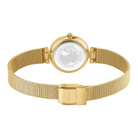 Bering Classic 17724-330 med guldfarvet Milanaise-armbånd og eksklusiv diamantdetalje